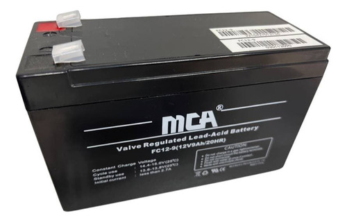 Bateria Sellada 12V 9Ah MCA