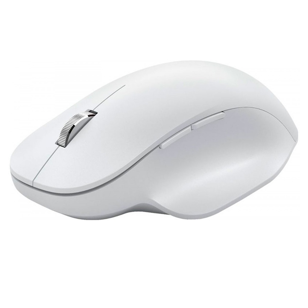 [222-00018] Microsoft - Mouse Inalambrico Bluetooth Ergonomico [Blanco Glaciar]