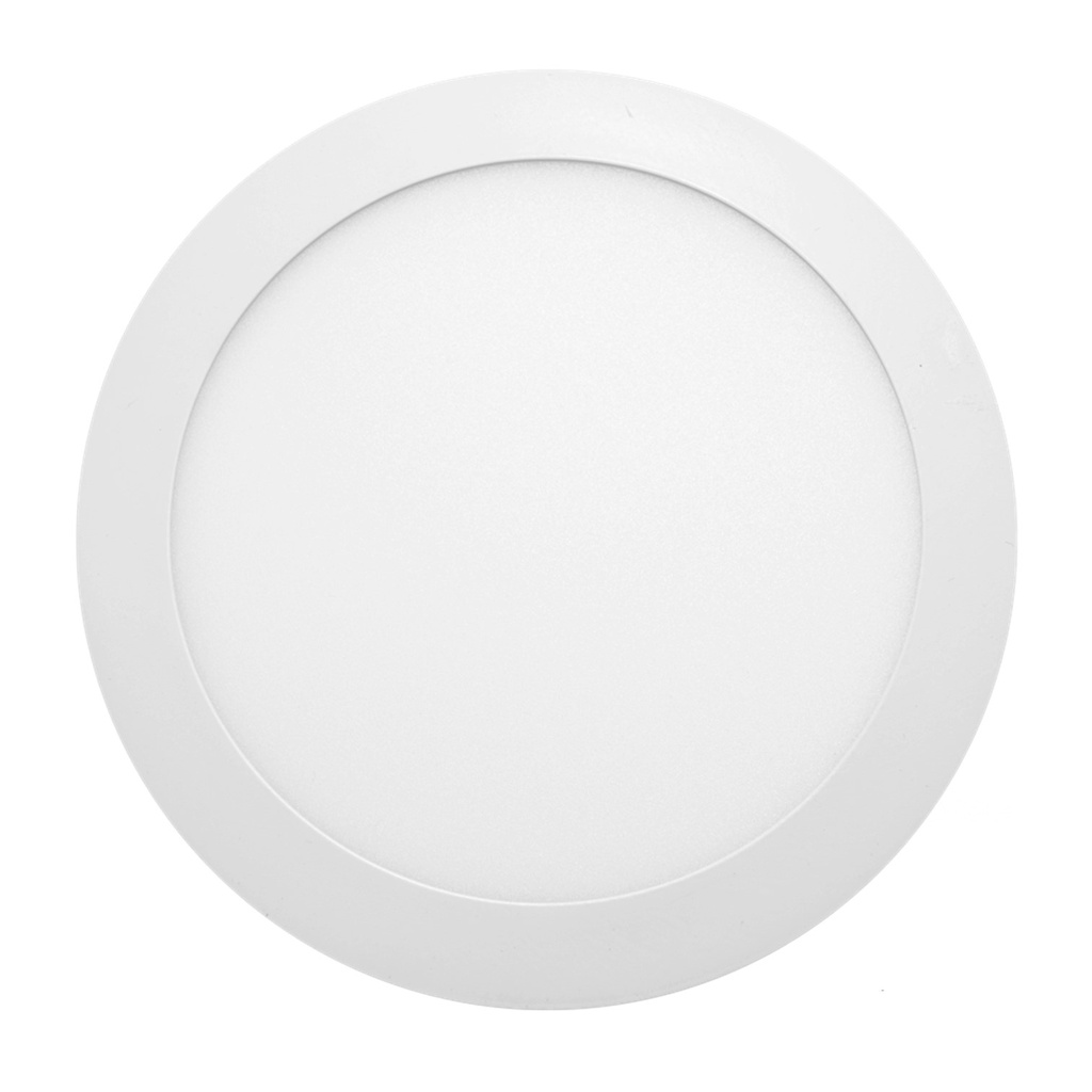 [DL-005-PS] DuraLED - Lampara Panel LED 24W 6500K Luz Fria Redonda Empotrar