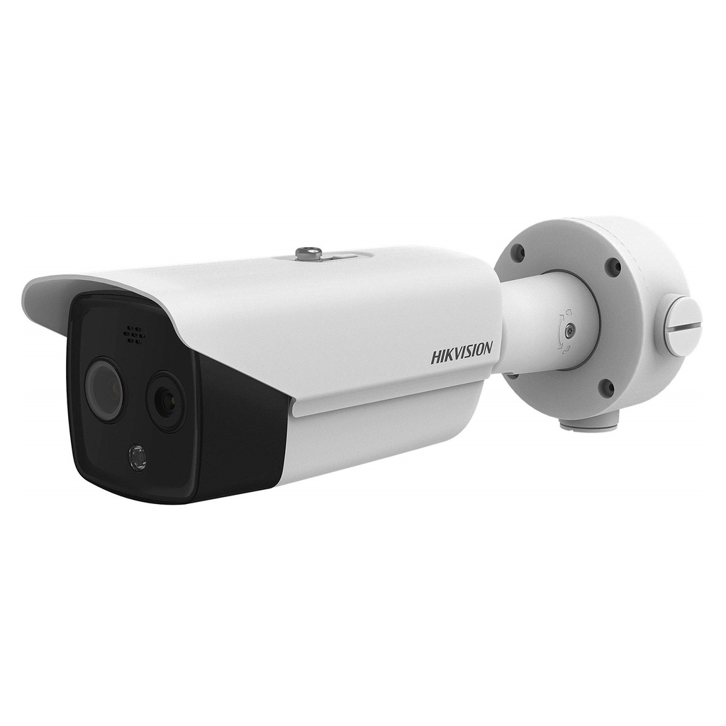 [DS-2TD2617B-6/PA] Hikvision - Cámara HD Bullet IP 2K [4MP] Termográfica Lente 6mm Térmico 8 mm óptico [Metalico]