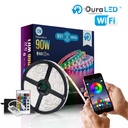 [DUL-1046RGB] DuraLED - Cinta LED 7.2W RGB Wifi 5 Metros
