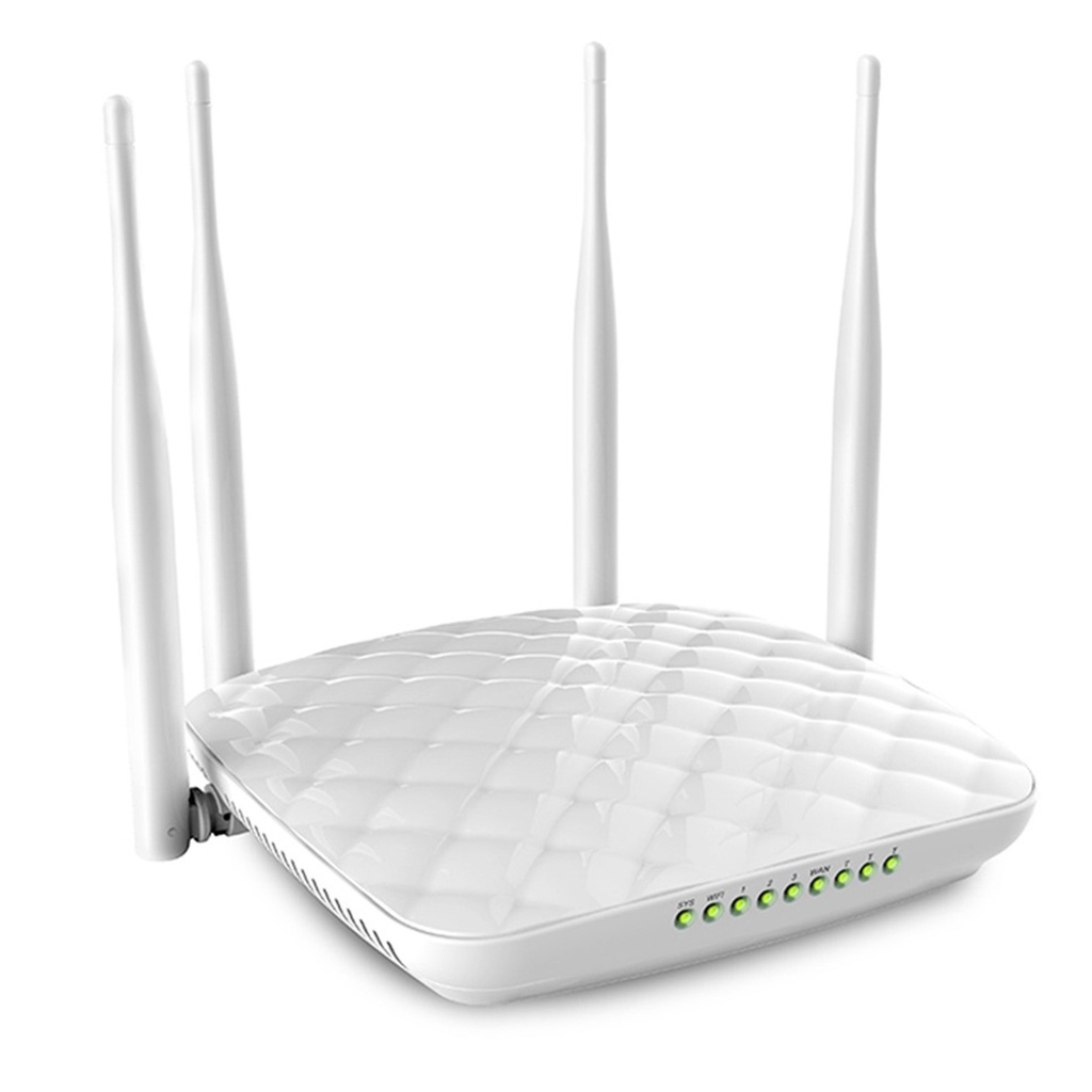 [FH456] Tenda - Router Inalambrico WiFi N 300Mbps 4 Antenas 5dBi