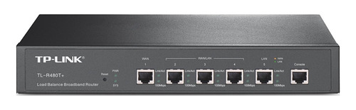 [TL-R480T+] TP-Link - Router Balanceador de Carga 4 Puertos WAN Rackeable