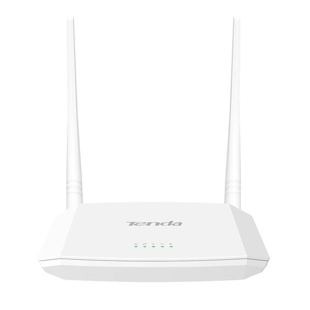 [V300] Tenda - Modem Router Inalambrico WiFi VDSL/ADSL N 300Mbps 2 Antenas 5dBi