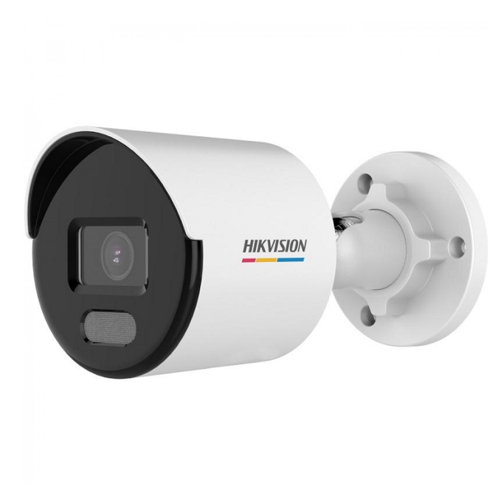 [DS-2CD1027G2-LUF(2.8mm)] Hikvision - Cámara HD Bullet con Audio ColorVU IP 1080P [2MP] Lente 2.8mm [Metalico]