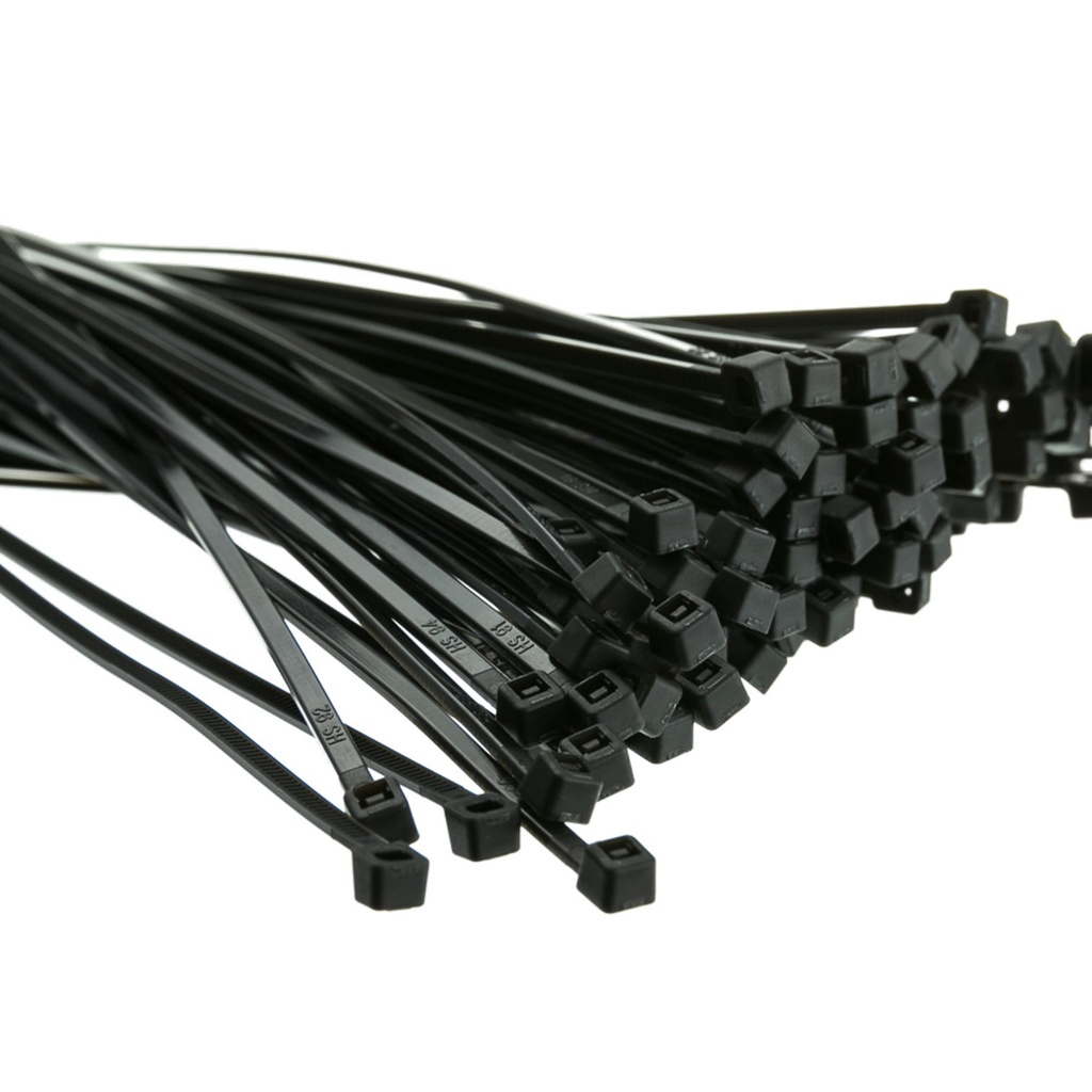 [STC-TW-36100B] STC - Tirrap 10Cm 3.6mm Negro [100 Unidades]