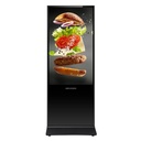 [DS-D6055UL-B/S] Hikvision - Pantalla de 55" 4K para Publicidad Digital Base para Piso (Totem) Puertos USB Entrada de Video HDMI y VGA 
