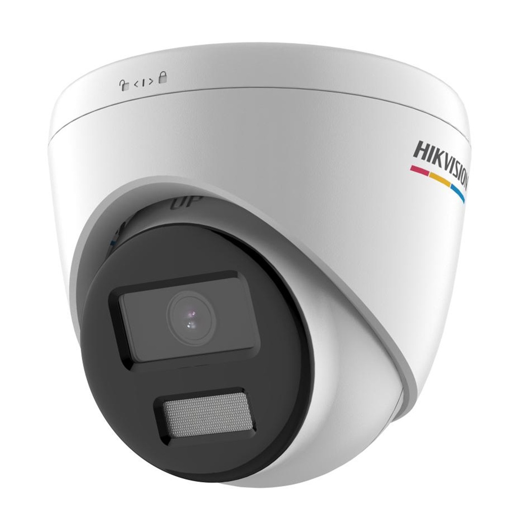 [DS-2CD1327G2-LUF(2.8mm)] Hikvision - Cámara HD Domo ColorVU 1080P [2MP] Lente 2.8mm IP67 [Metal/Plástico]