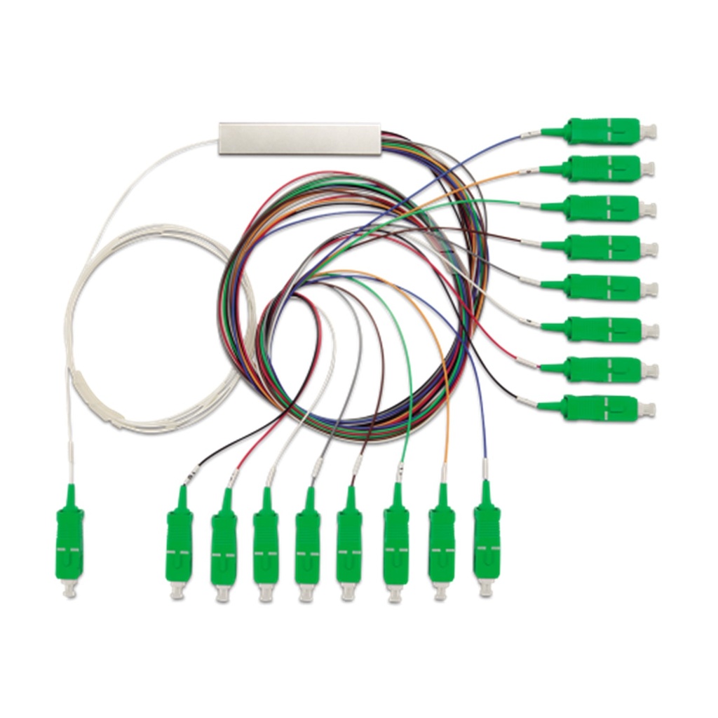 [ATB-SPLIT16] Beconnect - Splitter de Fibra Optica [Divisor Optico] PLC 1x16 con conectores SC/APC 