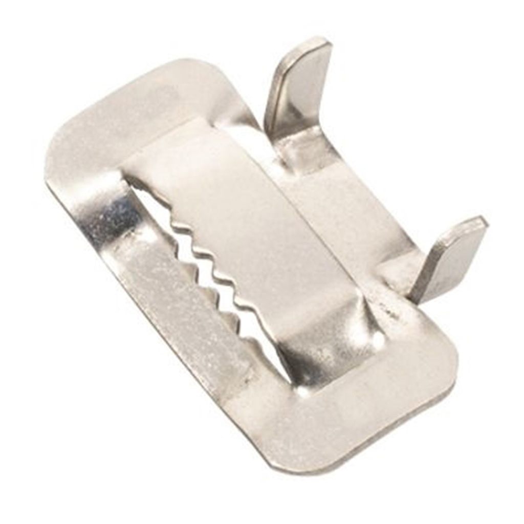 [ATB-HEBILLA] Beconnect - Hebilla 12.7x1.2mm [Acero][20 Unidades]