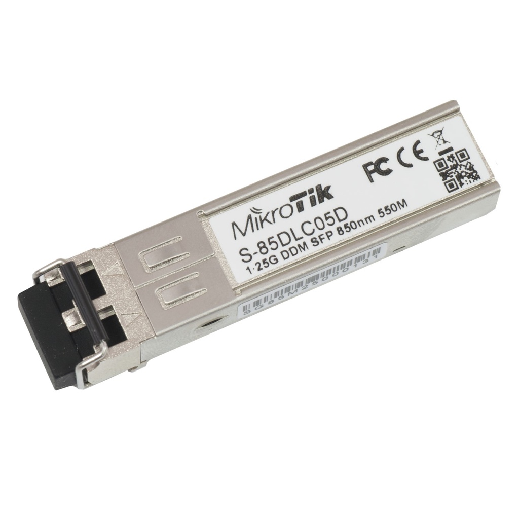 [S-85DLC05D] Mikrotik - SFP module 1.25G MM 550m 850nm