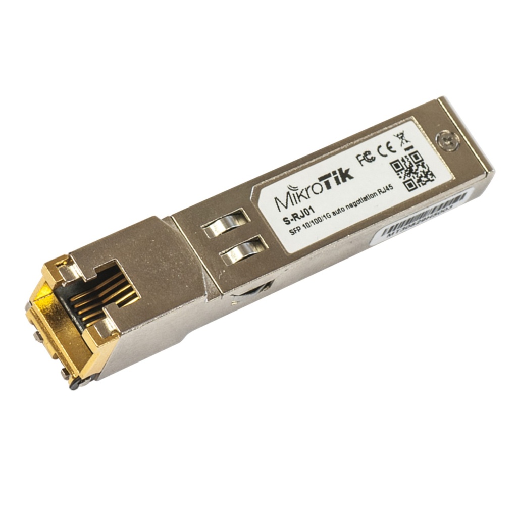 [S-RJ01] Mikrotik - RJ45 SFP 10/100/1000M copper module