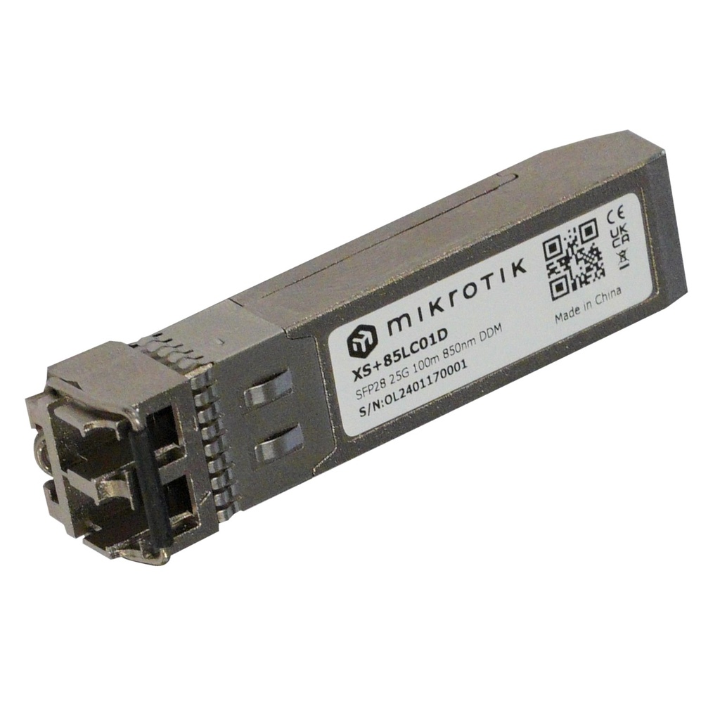 [XS+85LC01D] Mikrotik - SFP28 module 10/25G Multi Mode 100m 850nm