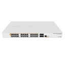 [CRS328-24P-4S+RM] Mikrotik - Cloud Router Switch 328-24P-4S+RM with RouterOS L5, 1U rackmount enclosure