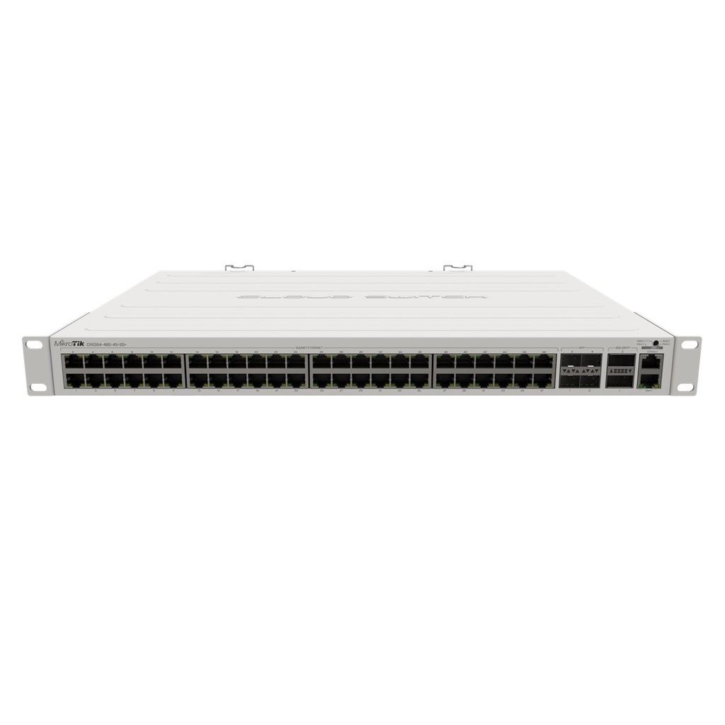 [CRS354-48G-4S+2Q+RM] Mikrotik - Cloud Router Switch 354-48G-4S+2Q+RM with RouterOS L5 license