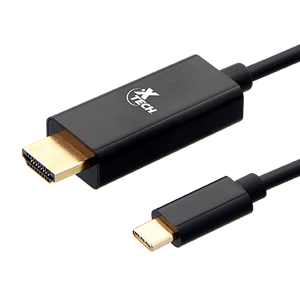[XTC-545] Xtech - Cable con Conector Usb Tipo C Macho a Hdmi Macho Hasta 3840x2160P