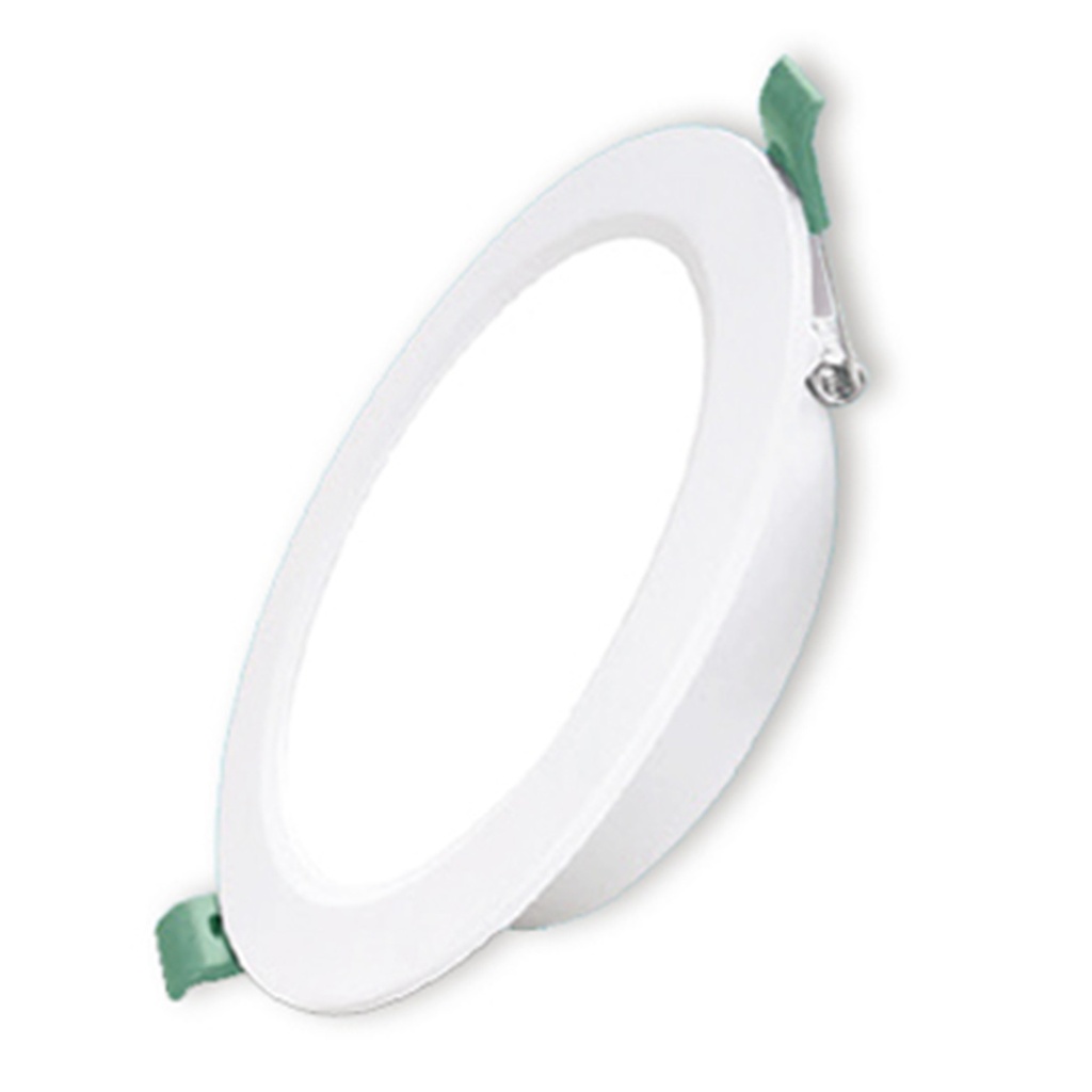 [406CL-3CCT] Lucerna - Lampara Panel Driver/Integrado LED Compact Lumen 6W 4" 3K 4K 65K Tres tonos Redonda Empotrar 450lm