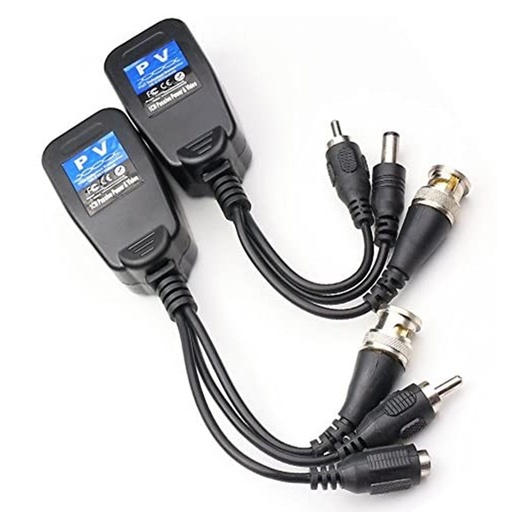 [010130] [STC-VB31] STC- Video Balun Pasivo HD RJ-45 Audio/Video/12V