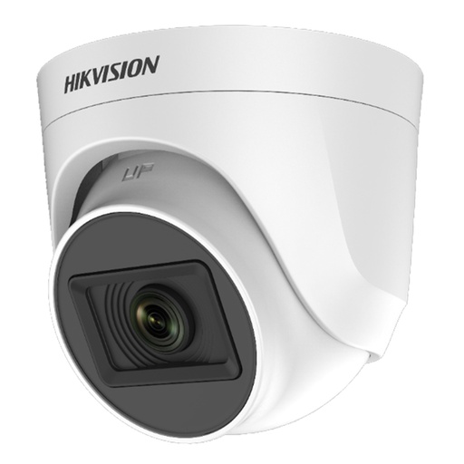 [010168] [DS-2CE76H0T-ITPF(2.8mm)] Hikvision - Cámara HD Domo 3K [5MP] Lente 2.8mm [Plástico]