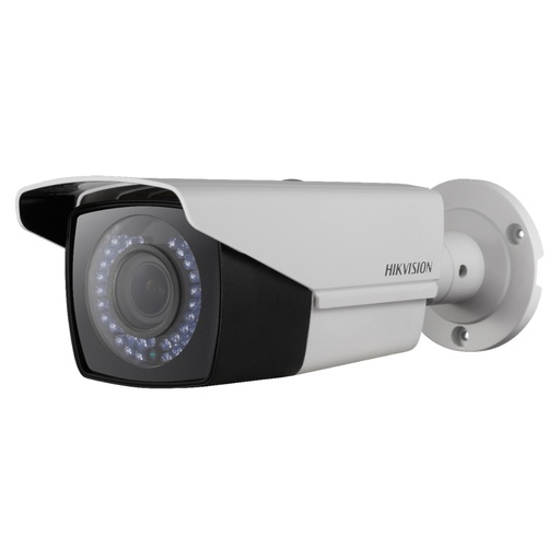 [010190] [DS-2CE16D0T-VFIR3F(2.8-12mm)] Hikvision - Cámara HD Bullet 1080P [2MP] Varifocal [Metalico]