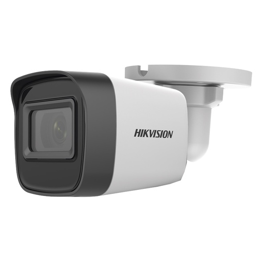 [010306] [DS-2CE16D0T-ITFS(2.8mm)] Hikvision - Cámara HD Bullet con Audio 1080P [2MP] Lente 2.8mm [Metalico]
