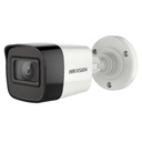 [DS-2CE16H0T-ITFS(2.8mm)] Hikvision - Cámara HD Bullet con Audio 3K [5MP] Lente 2.8mm [Metalico]