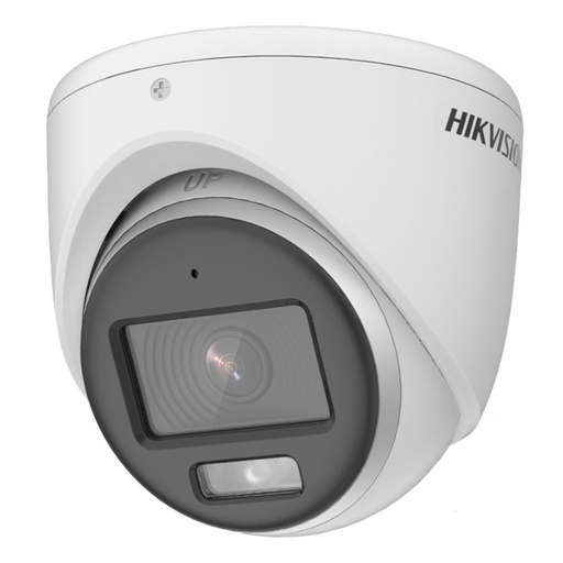 [010352] [DS-2CE70KF0T-MFS(2.8mm)] Hikvision - Cámara HD Domo ColorVU 3K [5MP] Lente 2.8mm [Metalico]