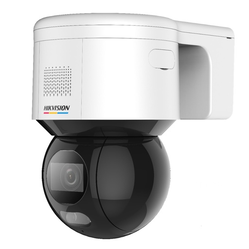 [010366] [DS-2DE3A400BW-DE/W] Hikvision - Cámara HD Domo PT IP 2K [4MP] Lente 4mm [Metal/Plástico]
