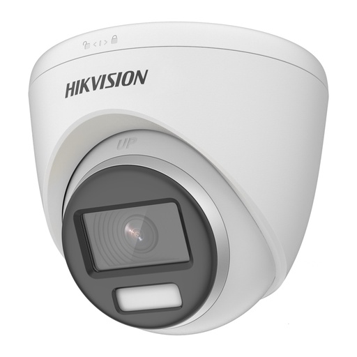 [010400] [DS-2CE72KF0T-FS(2.8mm)] Hikvision - Cámara HD Domo ColorVU 3K [5MP] Lente 2.8mm [Metal/Plástico]