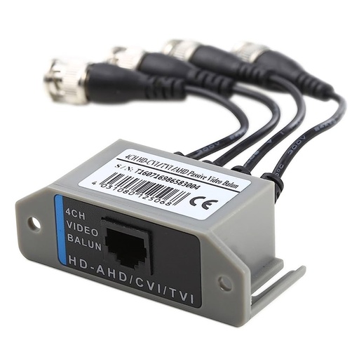 [010409] [STC-VB04CH] STC- Video Balun Pasivo HD 4 Canales