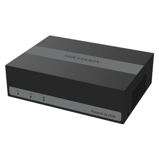 [010439] [DS-E04HGHI-B] Hikvision - eDVR 1080P [2MP] Lite Pentahibrido 4 Canales TurboHD + 1 Canal IP eSSD Incluido [300 GB]