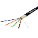 [WP-UTPC5-10OUT] Wireplus - Cable UTP Categoria 5E CCA Exterior Color Negro [10 Metros]