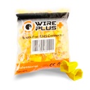 [WP-BTRJ-YELLOW] Wireplus - Botas Protectoras RJ45 Color Amarilla [100 Unidades]