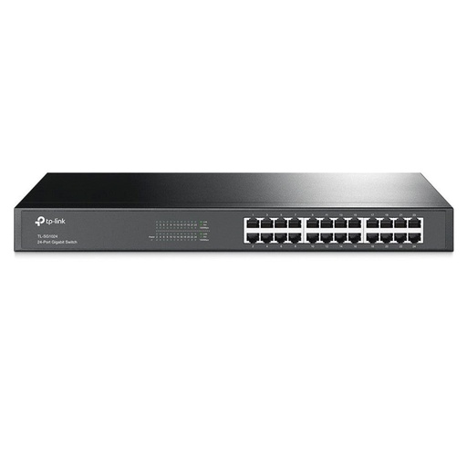 [020160] [TL-SG1024] TP-Link - Switch para Montaje en Rack de 24 Puertos a Gigabit