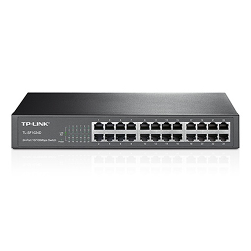 [020170] [TL-SF1024D] TP-Link - Switch de Escritorio/Rack de 24 Puertos a 10/100 Mbps