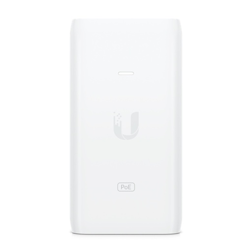 [020274] [U-POE-AF] Ubiquiti - Adaptador POE 48 VDC 0.32A Puerto Gigabit para Equipos UniFi [Blanco]