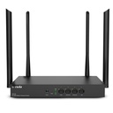 [W15E] Tenda - Router Balanceador Inalambrico WiFi Doble Banda AC1200 4 Antenas 5dBi