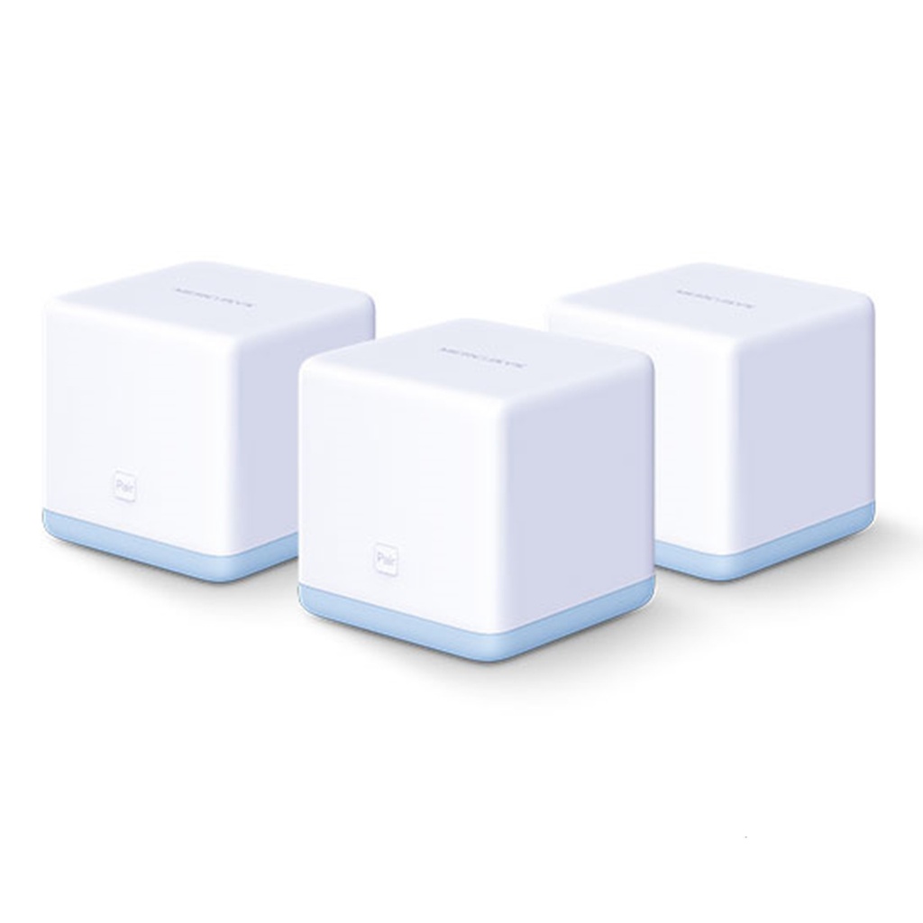 [HALO-S12-3PACK] Mercusys - Router Inalambrico WiFi Mesh Doble Banda AC1200 [3 Unidades]
