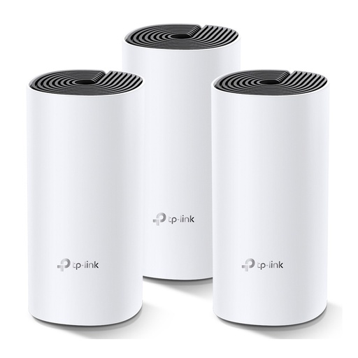 [020409] [DECO-E4-3PACK] TP-Link - Router Inalambrico WiFi Mesh Doble Banda AC1200 [3 Unidades]