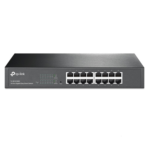 [020631] [TL-SG1016DE] TP-Link - Switch de Escritorio/Rack de 16 Puertos a Gigabit