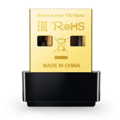 [020639] [T2U-NANO-ARCHER] TP-Link - Adaptador USB Inalambrico WiFi Doble Banda de Alta Ganancia AC600 