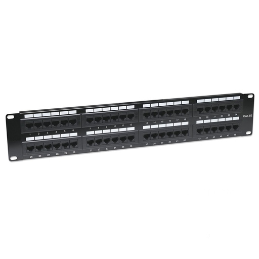[020667] [STC-5EPP48] STC- Patch Panel 48 Puertos CAT5E Categoria 5E