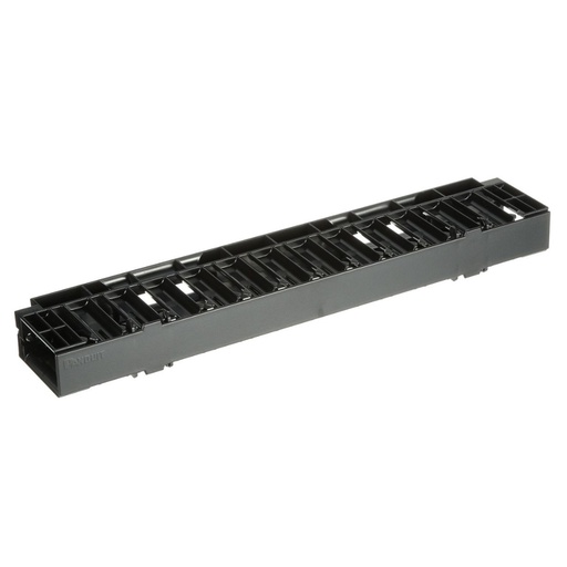 [020704] [NCMHF1] Panduit - Organizador de Cables Horizontal Simple PVC 1U 43.7x483x95mm NetManager