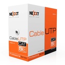 [AB355NXT01] Nexxt - Cable UTP Categoria 5E 100% Cobre 24AWG CM Interior Gris [305m/1000ft]