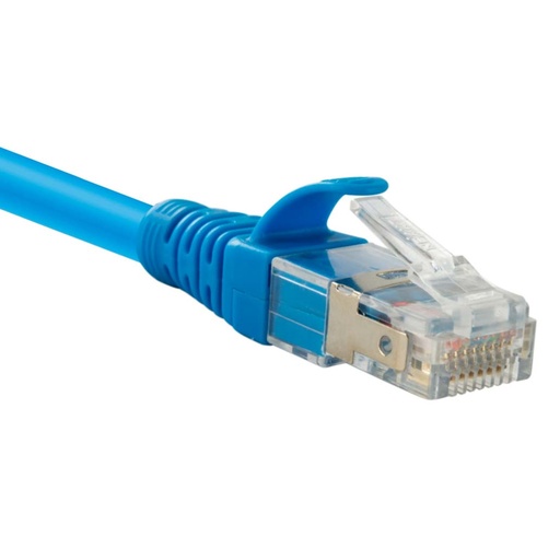 [020770] [AB362NXT05] Nexxt - Patch Cord UTP Multifilar Categoria 6A Azul 26AWG Tipo LSZH [2M/7ft] [Unidad]