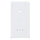 [POE-24-24W-G-WH] Ubiquiti - Adaptador PoE de 24VDC 1.0A 24W con Puerto Gigabit [Blanco]