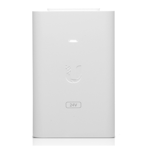 [020813] [POE-24-24W-WH] Ubiquiti - Adaptador PoE de 24VDC 1.0A 24W [Blanco]