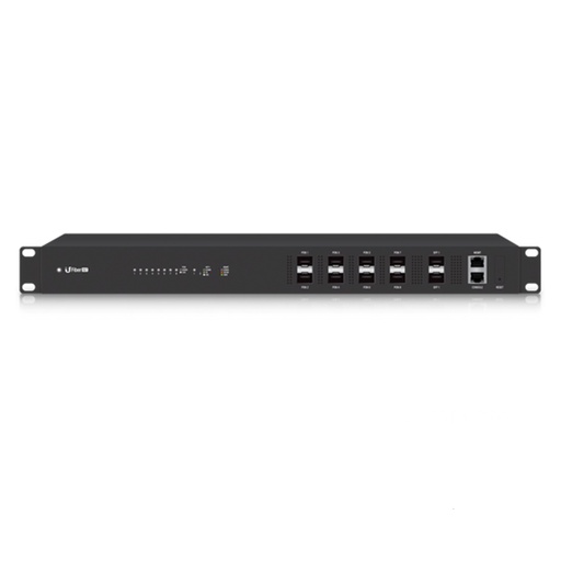 [020850] [UF-OLT] Ubiquiti - UFiber GPON OLT Terminal de Línea Optica hasta 1024 ONUs concurrentes 8 Puertos SFP GPON + 2 Puertos SFP+ 10G