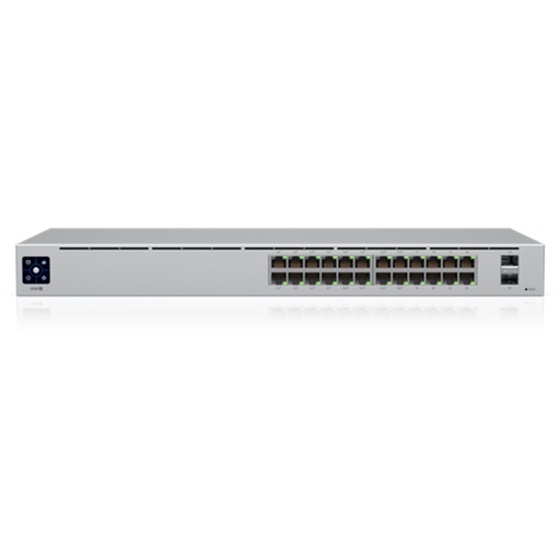 [020865] [USW-24-POE] Ubiquiti - UniFi Switch Gen2 Capa 2 de 24 Puertos [16 Puertos PoE 802.3af/at + 8 Puertos Gigabit] + 2 Puertos 1G SFP 95W