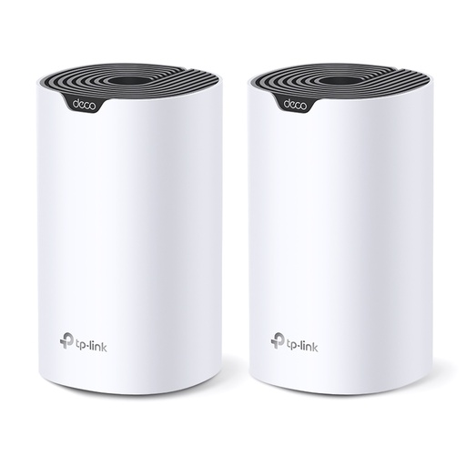 [020895] [DECO-S7-2PACK] TP-Link - Router Inalambrico WiFi Mesh Doble Banda AC1900 [2 Unidades]